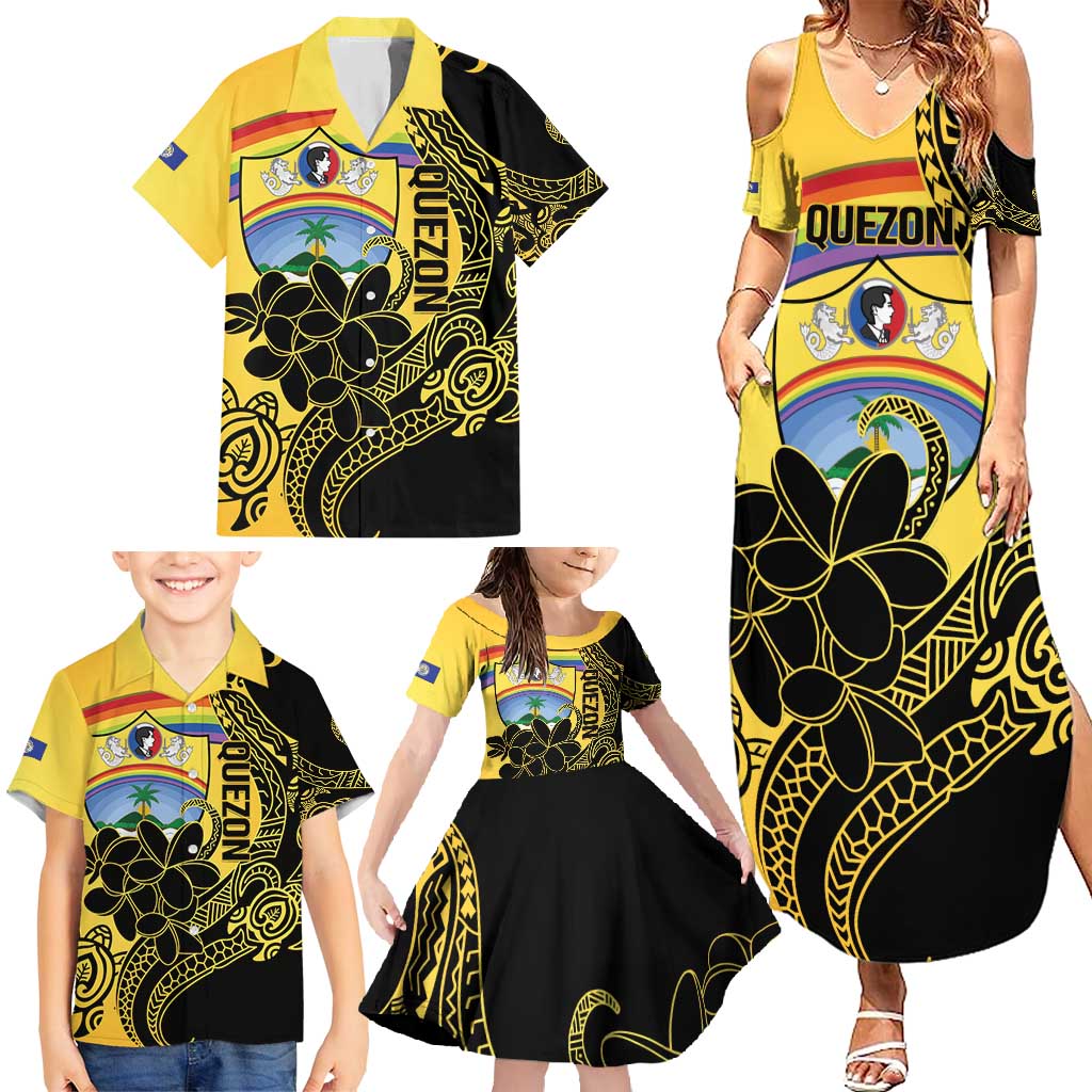 Quezon Province Family Matching Summer Maxi Dress and Hawaiian Shirt Cocolandia Philippines Turtle