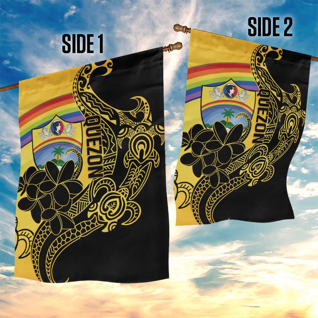 Quezon Province Garden Flag Cocolandia Philippines Turtle