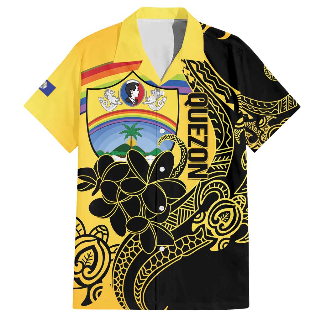 Quezon Province Hawaiian Shirt Cocolandia Philippines Turtle LT14 Gold - Polynesian Pride