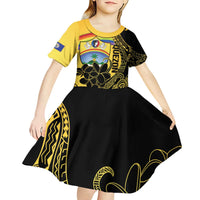 Quezon Province Kid Short Sleeve Dress Cocolandia Philippines Turtle