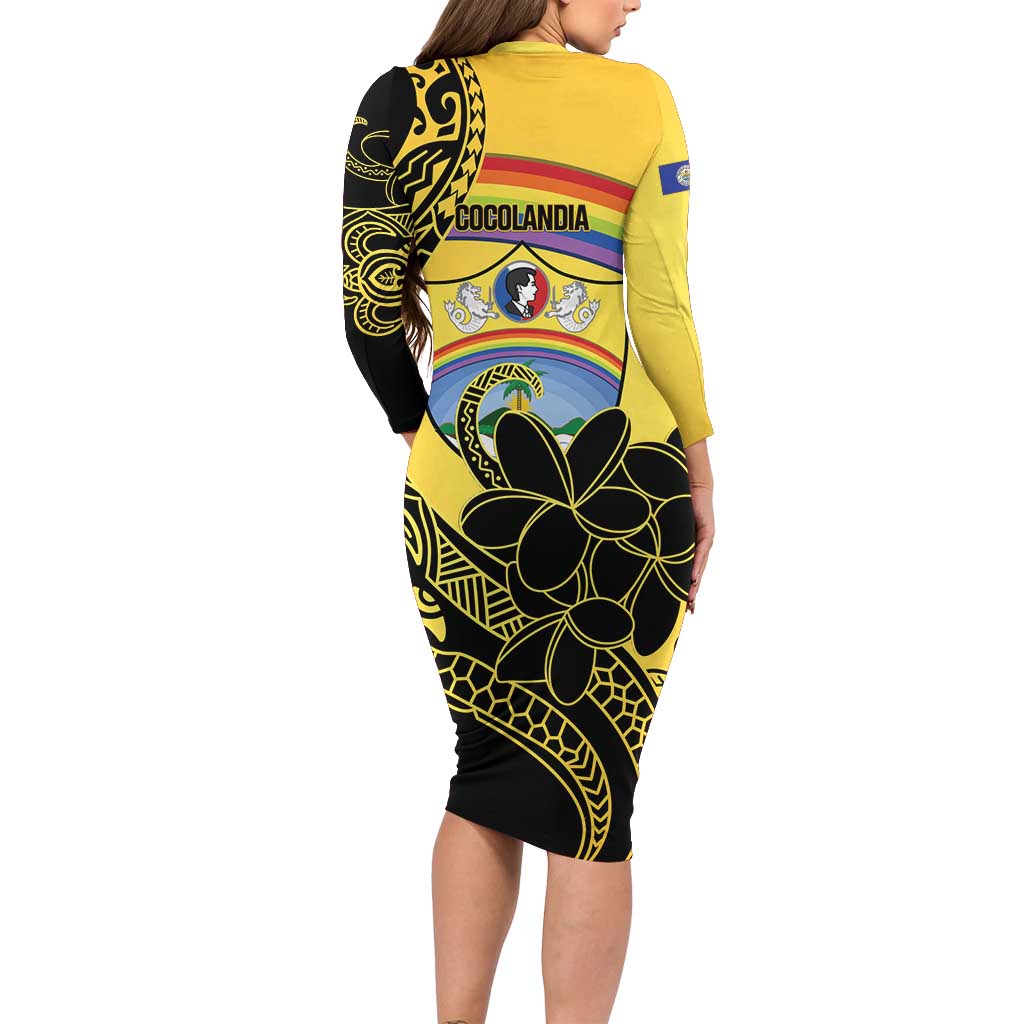 Quezon Province Long Sleeve Bodycon Dress Cocolandia Philippines Turtle