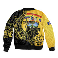 Quezon Province Sleeve Zip Bomber Jacket Cocolandia Philippines Turtle LT14 - Polynesian Pride
