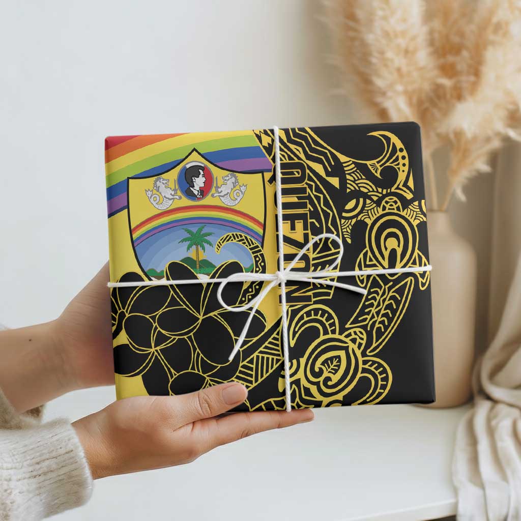 Quezon Province Wrapping Paper Cocolandia Philippines Turtle - Polynesian Pride