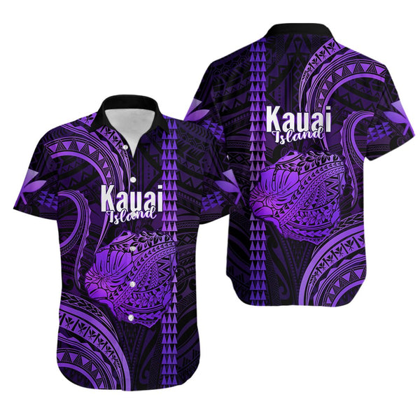 Pohnpei Hawaiian Shirt - Micronesia Pride Blue - LT12 main image 1