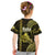 Polynesian Pride Hawaiian Islands Kid T Shirt Oahu Map Yellow Kanaka With Kakau LT14 - Polynesian Pride