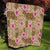 Beige Hawaii Hibiscus With Tropical Flowers Motifs Quilt - Polynesian Pride