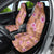 Orange Hawaii Hibiscus With Tropical Flowers Motifs Car Seat Cover - Polynesian Pride