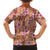 Orange Hawaii Hibiscus With Tropical Flowers Motifs Family Matching Summer Maxi Dress and Hawaiian Shirt - Polynesian Pride