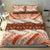 Aloha Hawaii Mikioi Lei Bedding Set Beige Tropical Flower Pattern - Polynesian Pride