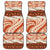 Aloha Hawaii Mikioi Lei Car Mats Beige Tropical Flower Pattern - Polynesian Pride
