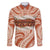 Aloha Hawaii Mikioi Lei Family Matching Summer Maxi Dress and Hawaiian Shirt Beige Tropical Flower Pattern - Polynesian Pride