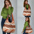 Aloha Hawaii Mikioi Lei Grocery Bag Beige Tropical Flower Pattern - Polynesian Pride