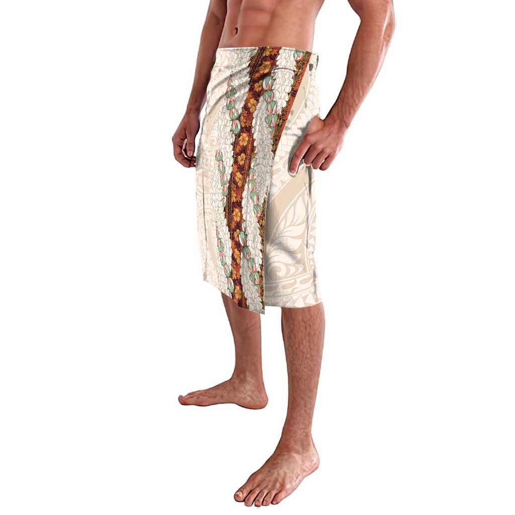 Aloha Hawaii Mikioi Lei Lavalava Cattail Red Tropical Flower Pattern - Polynesian Pride