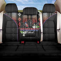 Mabuhay Philippines Festival Back Car Seat Cover Filipino Map Sampaguita Igorot Pattern