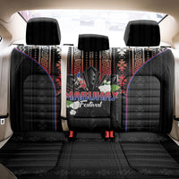 Mabuhay Philippines Festival Back Car Seat Cover Filipino Map Sampaguita Igorot Pattern
