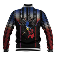 Mabuhay Philippines Festival Baseball Jacket Filipino Map Sampaguita Igorot Pattern