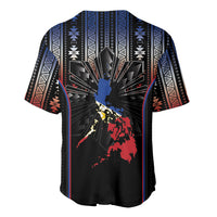 Mabuhay Philippines Festival Baseball Jersey Filipino Map Sampaguita Igorot Pattern