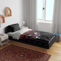 Mabuhay Philippines Festival Bedding Set Filipino Map Sampaguita Igorot Pattern