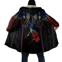 Mabuhay Philippines Festival Cloak Filipino Map Sampaguita Igorot Pattern