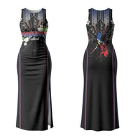Mabuhay Philippines Festival Couples Matching Tank Maxi Dress and Hawaiian Shirt Filipino Map Sampaguita Igorot Pattern