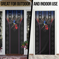Mabuhay Philippines Festival Door Cover Filipino Map Sampaguita Igorot Pattern