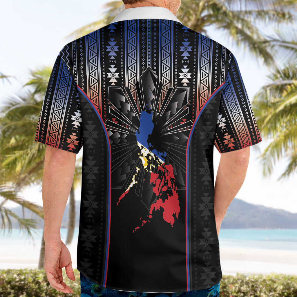 Mabuhay Philippines Festival Hawaiian Shirt Filipino Map Sampaguita Igorot Pattern