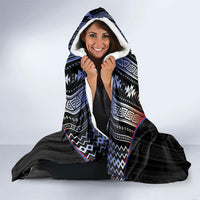 Mabuhay Philippines Festival Hooded Blanket Filipino Map Sampaguita Igorot Pattern