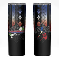 Mabuhay Philippines Festival Skinny Tumbler Filipino Map Sampaguita Igorot Pattern
