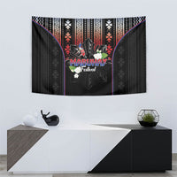 Mabuhay Philippines Festival Tapestry Filipino Map Sampaguita Igorot Pattern