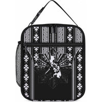 Mabuhay Philippines Festival Lunch Bag Filipino Map Black White Igorot Pattern