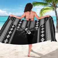 Mabuhay Philippines Festival Sarong Filipino Map Black White Igorot Pattern