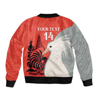 Custom Nouvelle-Caledonie Football Bomber Jacket Allez Les Cagous Simple Style