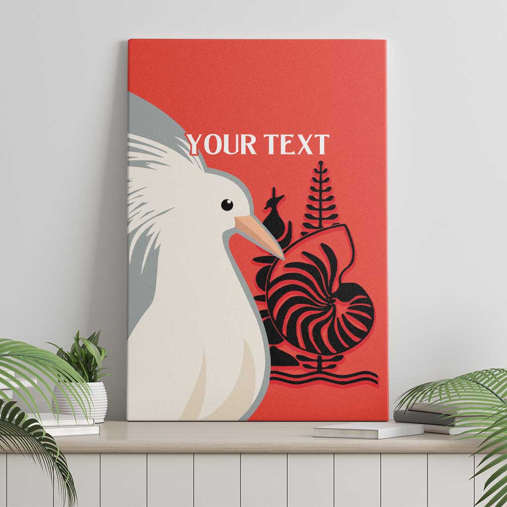 Custom Nouvelle-Caledonie Football Canvas Wall Art Allez Les Cagous Simple Style