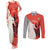 Custom Nouvelle-Caledonie Football Couples Matching Tank Maxi Dress and Long Sleeve Button Shirt Allez Les Cagous Simple Style