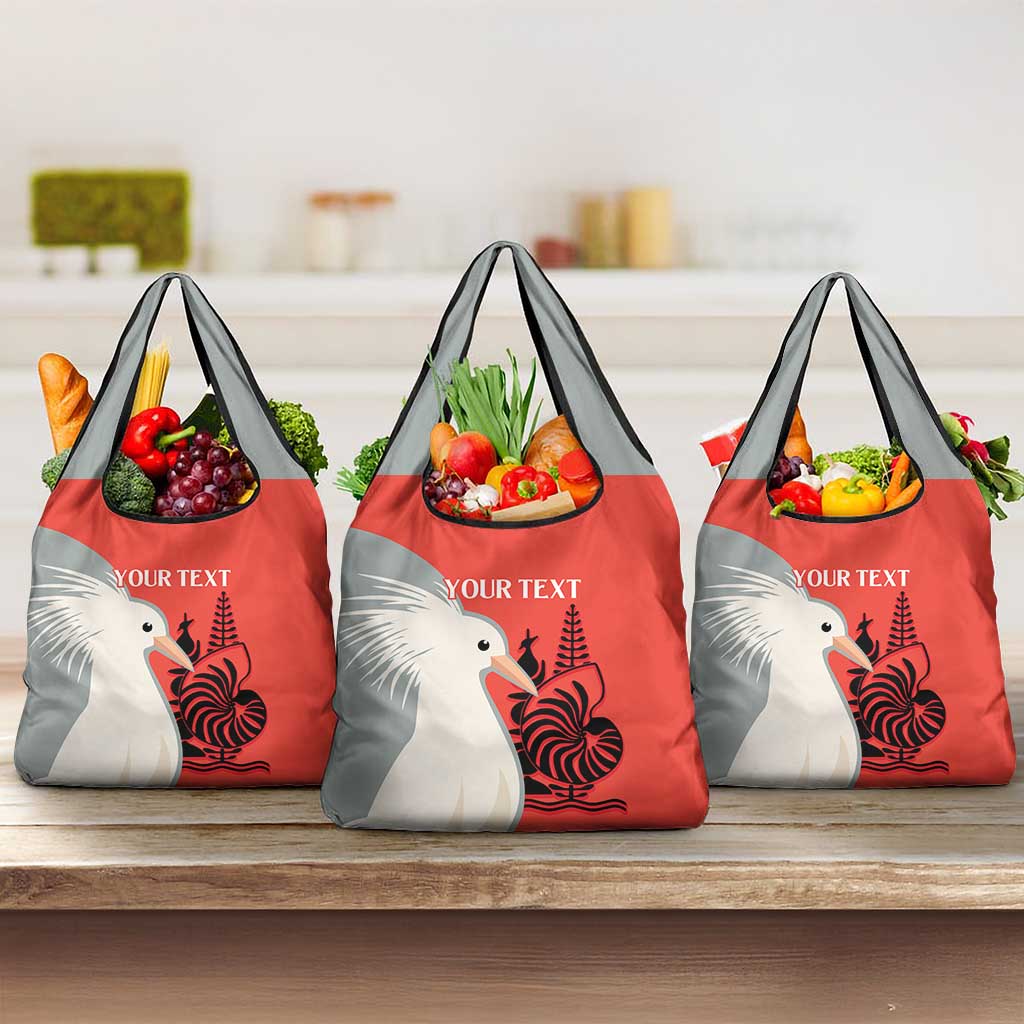 Custom Nouvelle-Caledonie Football Grocery Bag Allez Les Cagous Simple Style