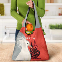 Custom Nouvelle-Caledonie Football Grocery Bag Allez Les Cagous Simple Style