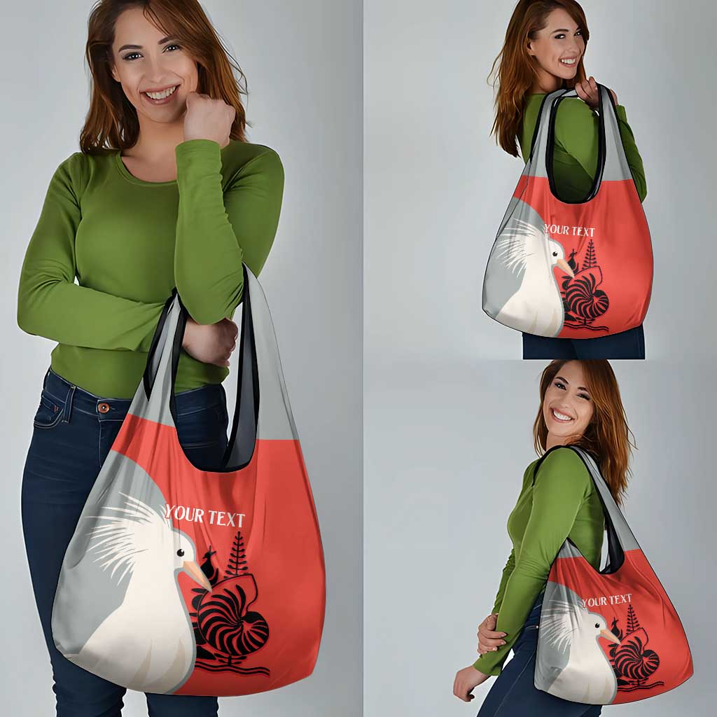 Custom Nouvelle-Caledonie Football Grocery Bag Allez Les Cagous Simple Style