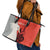 Custom Nouvelle-Caledonie Football Leather Tote Bag Allez Les Cagous Simple Style
