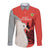Custom Nouvelle-Caledonie Football Long Sleeve Button Shirt Allez Les Cagous Simple Style