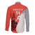 Custom Nouvelle-Caledonie Football Long Sleeve Button Shirt Allez Les Cagous Simple Style