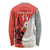 Custom Nouvelle-Caledonie Football Long Sleeve Shirt Allez Les Cagous Simple Style