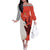 Custom Nouvelle-Caledonie Football Off The Shoulder Long Sleeve Dress Allez Les Cagous Simple Style