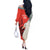 Custom Nouvelle-Caledonie Football Off The Shoulder Long Sleeve Dress Allez Les Cagous Simple Style