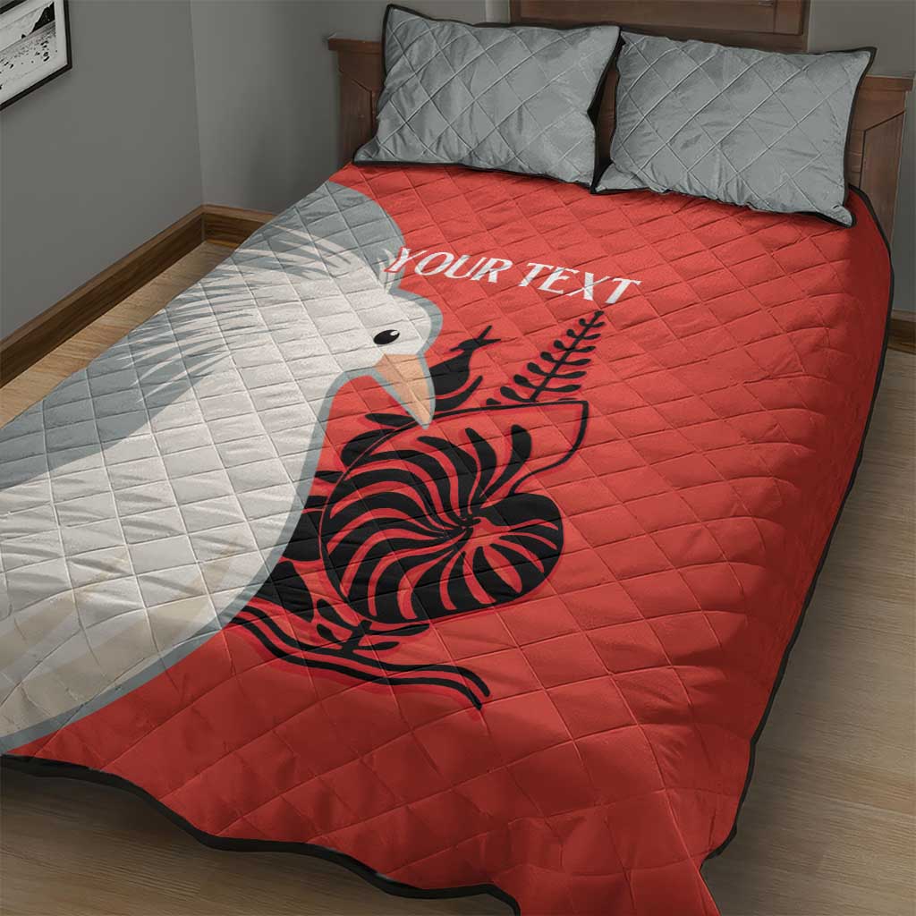 Custom Nouvelle-Caledonie Football Quilt Bed Set Allez Les Cagous Simple Style