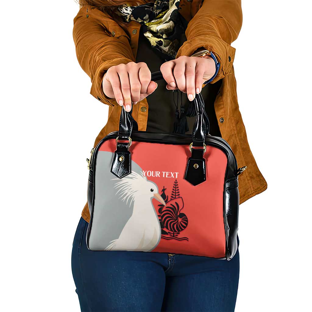 Custom Nouvelle-Caledonie Football Shoulder Handbag Allez Les Cagous Simple Style LT14 One Size Red - Polynesian Pride
