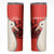 Custom Nouvelle-Caledonie Football Skinny Tumbler Allez Les Cagous Simple Style