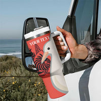 Custom Nouvelle-Caledonie Football Tumbler With Handle Allez Les Cagous Simple Style