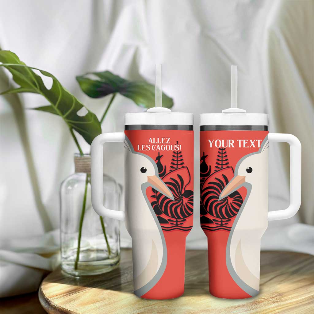 Custom Nouvelle-Caledonie Football Tumbler With Handle Allez Les Cagous Simple Style