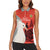 Custom Nouvelle-Caledonie Football Women Sleeveless Polo Shirt Allez Les Cagous Simple Style