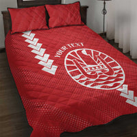 Custom Tahiti Football Quilt Bed Set Go Toa Aito